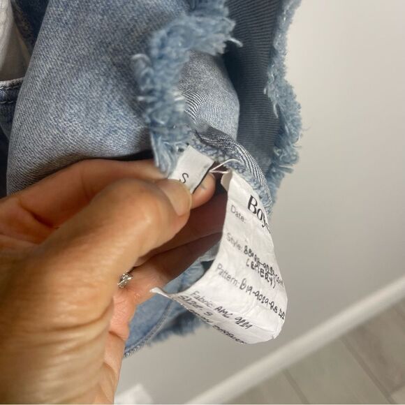 Free People x Boyish Jeans The Emery Denim Dress Small - Picture 12 of 12